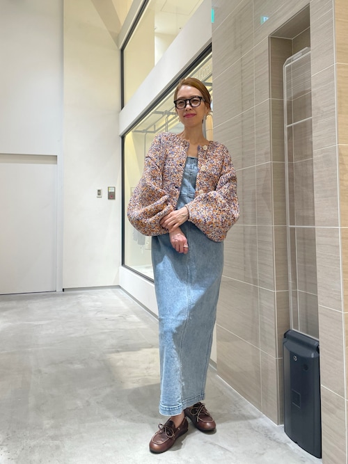 【Whim Gazette】　DENIMベアトップワンピース Whim Gazette｜DENIMベアトップワンピース | Rakuten Fashion