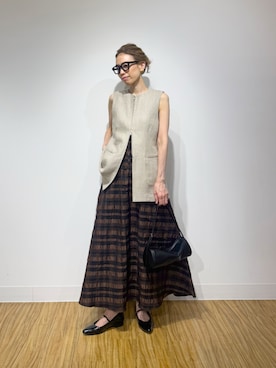 「Drawing Numbers（ドローイング ナンバーズ）のアイテム（トップス）」を使った、wgendoさん（レディース・162cm）の春コーディネート