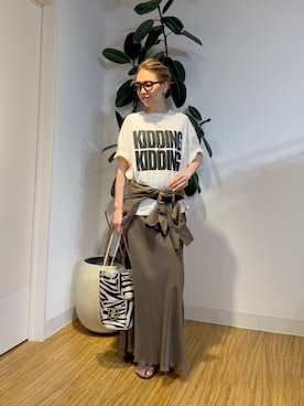 「marco masi（マルコマージ）のアイテム」を使った、wgendoさん（レディース・162cm）の春コーディネート