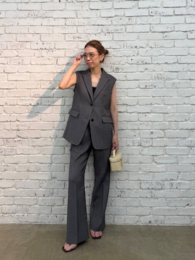 「Drawing Numbers（ドローイング ナンバーズ）のアイテム」を使った、wgendoさん（レディース・162cm）の夏コーディネート