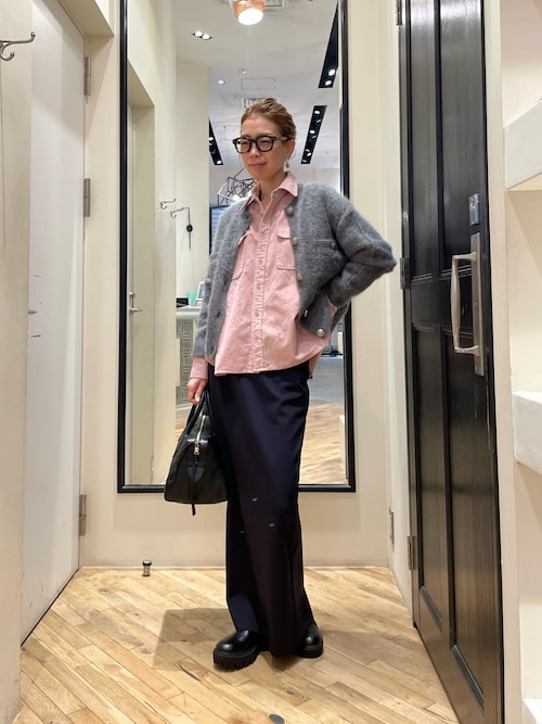 ジャージーIラインロングスカート（スカート）｜Whim Gazette（ウィム