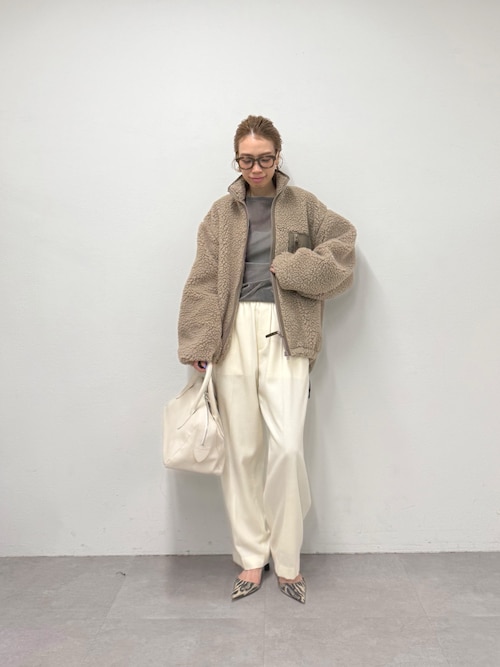 フロッキーバックシャンカットソー（Tシャツ/カットソー）｜Whim