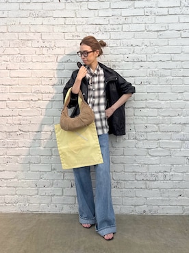 「Drawing Numbers（ドローイング ナンバーズ）のアイテム」を使った、wgendoさん（レディース・162cm）の夏コーディネート
