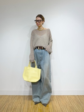 「アイテム（チョーカー）」を使った、wgendoさん（レディース・162cm）の春コーディネート