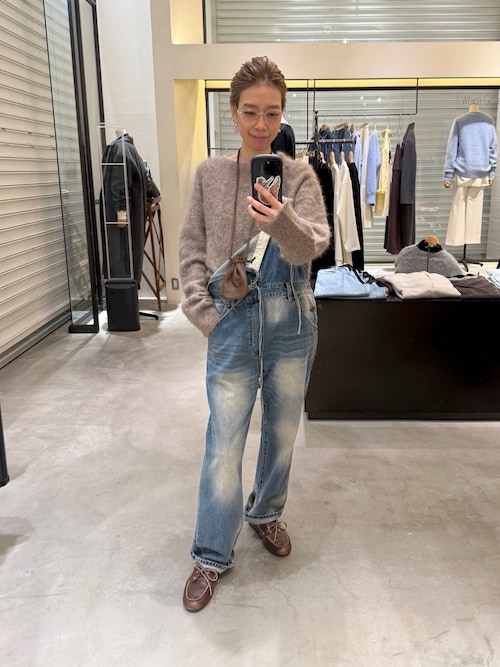 Whim Gazette ウイムガゼット デニムオールインワン2 丈長め Whim Gazette（ウィム ガゼット） オールインワン デニム