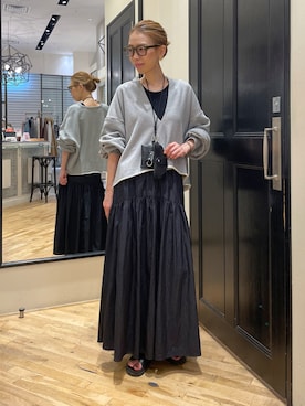 「アイテム（財布/小物）」を使った、wgendoさん（レディース・162cm）の秋コーディネート