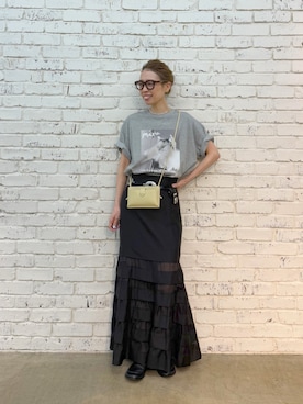 「THE PAUSE（ザ ポーズ）のアイテム」を使った、wgendoさん（レディース・162cm）の春コーディネート