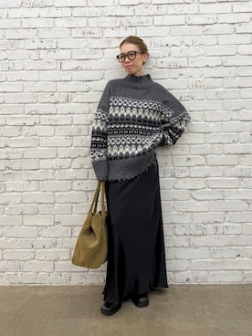 「メガネ女子」｜wgendoさん（レディース・162cm）の秋コーディネート