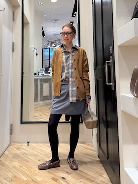 「キャメル」｜wgendoさん（レディース・162cm）の秋コーディネート