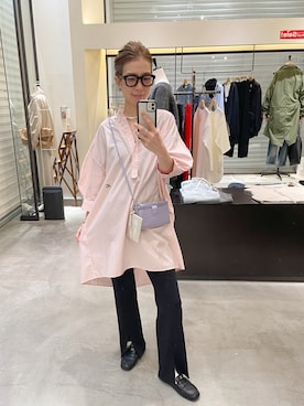 「アイテム（チョーカー）」を使った、wgendoさん（レディース・162cm）の冬コーディネート