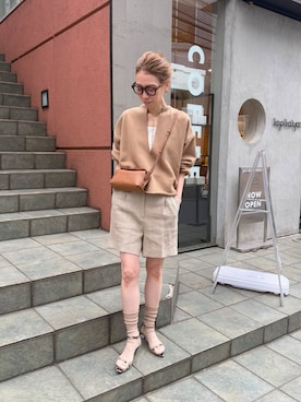 「THE PAUSE（ザ ポーズ）のアイテム（アクセサリー）」を使った、wgendoさん（レディース・162cm）の春コーディネート