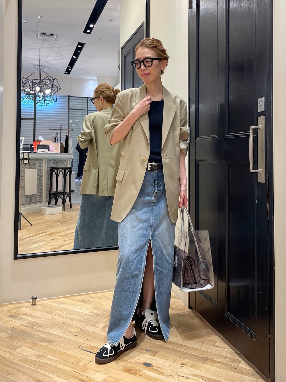 Whim Gazette（ウィムガゼット）の「【Hoaw.】PVC トート（トート