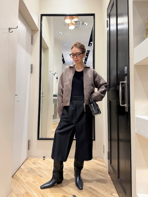 ニットブルゾン（ブルゾン）｜Whim Gazette（ウィムガゼット）の