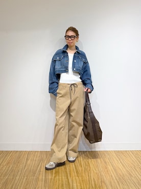 「Drawing Numbers（ドローイング ナンバーズ）のアイテム」を使った、wgendoさん（レディース・162cm）の春コーディネート