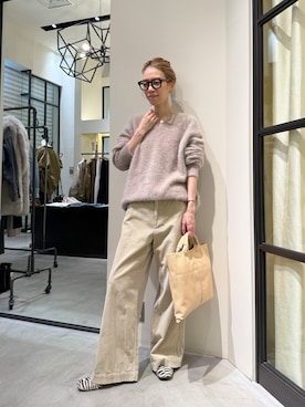 「THE PAUSE（ザ ポーズ）の【THE PAUSE】コインネックレス（ネックレス）」を使った、wgendoさん（レディース・162cm）の秋コーディネート