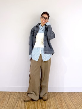 wgendoさん(レディース・162cm)の秋コーディネート