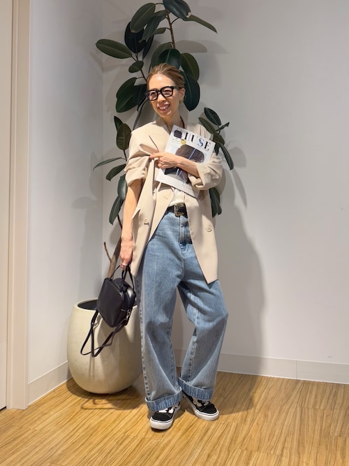 Whim Gazette センタープレスデニムパンツ センタープレスデニムパンツ（デニムパンツ）｜Whim Gazette（ウィム