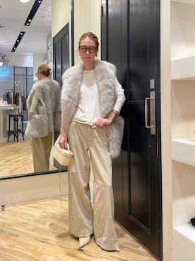 「アイテム（パンプス）」を使った、wgendoさん（レディース・162cm）の秋コーディネート