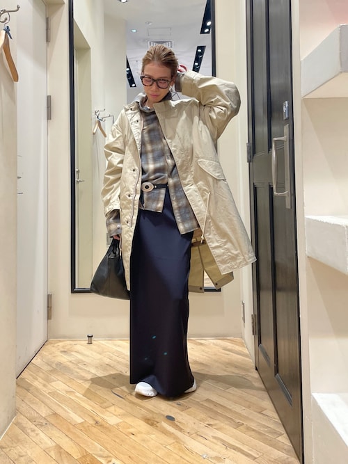 ジャージーIラインロングスカート（スカート）｜Whim Gazette（ウィム