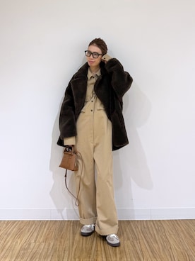 「THE PAUSE（ザ ポーズ）のアイテム」を使った、wgendoさん（レディース・162cm）の秋コーディネート