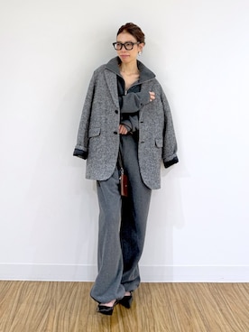 「Drawing Numbers（ドローイング ナンバーズ）のアイテム」を使った、wgendoさん（レディース・162cm）の秋コーディネート