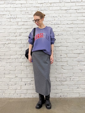 「アイテム（バックパック/リュック）」を使った、wgendoさん（レディース・162cm）の秋コーディネート