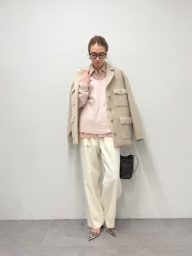 「アイテム（その他アウター）」を使った、wgendoさん（レディース・162cm）の秋コーディネート