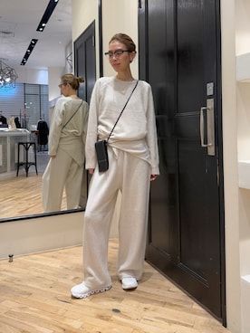 「THE PAUSE（ザ ポーズ）のアイテム（パンツ）」を使った、wgendoさん（レディース・162cm）の秋コーディネート