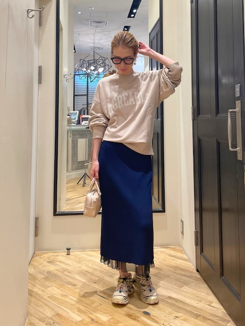 セール】【GEMINI】ニットレイヤードスカート（スカート）｜Whim