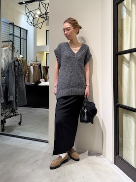 「THE PAUSE（ザ ポーズ）のアイテム（帽子）」を使った、wgendoさん（レディース・162cm）の秋コーディネート