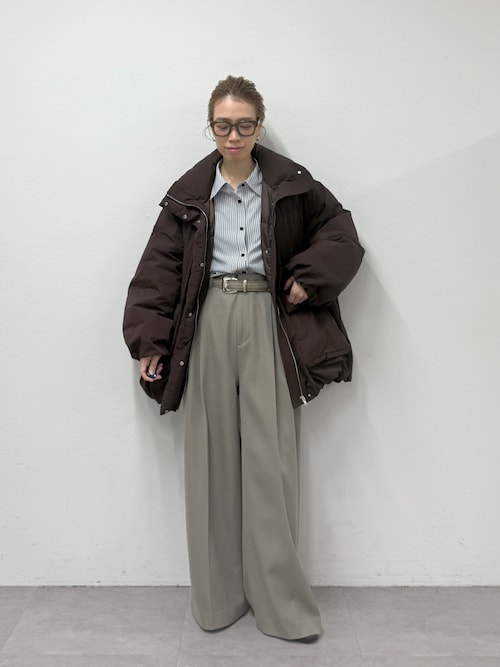 THE PAUSE】ミドルダウンコート（ダウンジャケット/コート