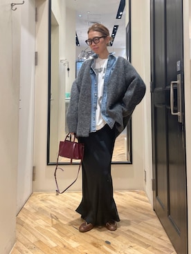 「アイテム（その他アウター）」を使った、wgendoさん（レディース・162cm）の冬コーディネート