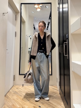 「アイテム（ファッション雑貨）」を使った、wgendoさん（レディース・162cm）の秋コーディネート