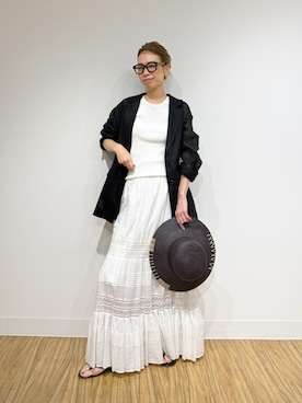 「Drawing Numbers（ドローイング ナンバーズ）のアイテム」を使った、wgendoさん（レディース・162cm）の春コーディネート