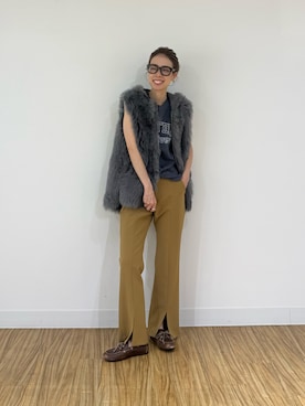 「ジレスタイル」｜wgendoさん（レディース・162cm）の夏コーディネート