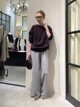 「アイテム（スウェットパンツ）」を使った、wgendoさん（レディース・162cm）の秋コーディネート