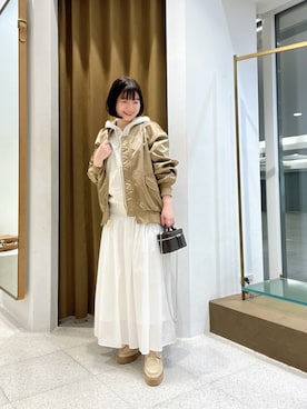 whimkumagaiさん（レディース・153cm）の冬コーディネート