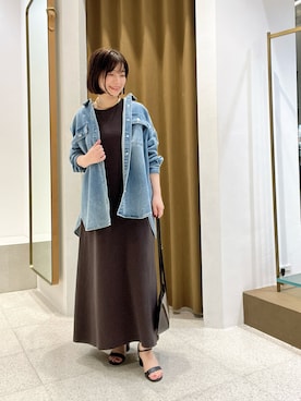 「アイテム（ワンピース/ドレス）」を使った、whimkumagaiさん（レディース・153cm・40代）の夏コーディネート
