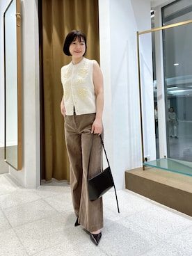 「アイテム（パンプス）」を使った、whimkumagaiさん（レディース・153cm・40代）の夏コーディネート