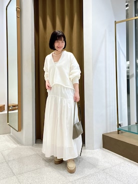 whimkumagaiさん（レディース・153cm）の冬コーディネート