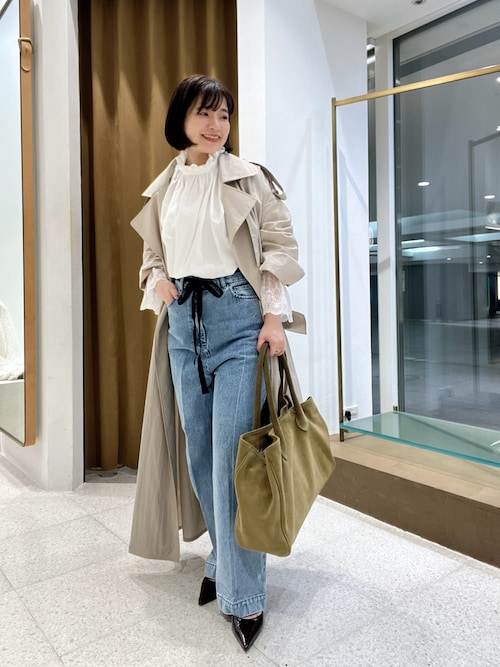 センタープレスデニムパンツ（デニムパンツ）｜Whim Gazette