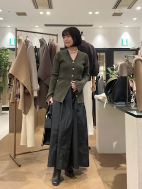 「Drawing Numbers（ドローイング ナンバーズ）のアイテム」を使った、whimkumagaiさん（レディース・153cm）の秋コーディネート