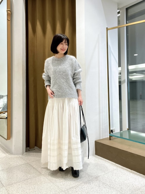 GEMINI】スカラップ刺繍スカート（スカート）｜Whim Gazette（ウィム