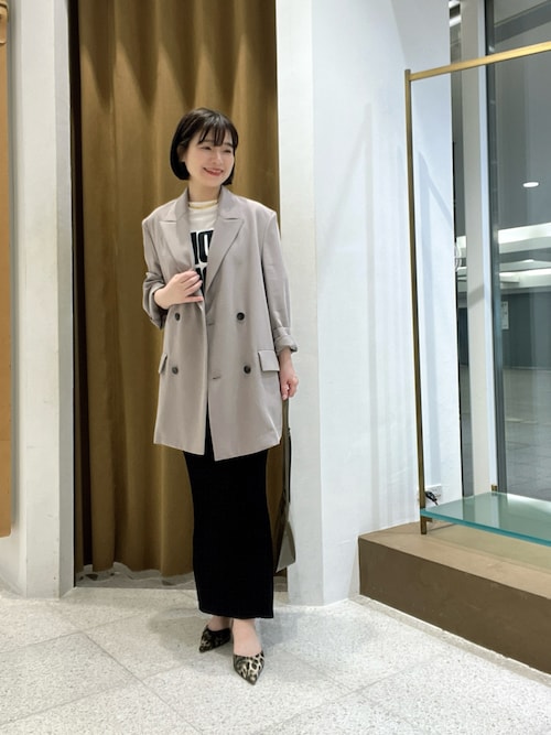 Whim Gazette : ニットフィットスカート●F●エクリュ Whim Gazette(ウィム ガゼット)｜ニットフィットスカート/エクリュ の