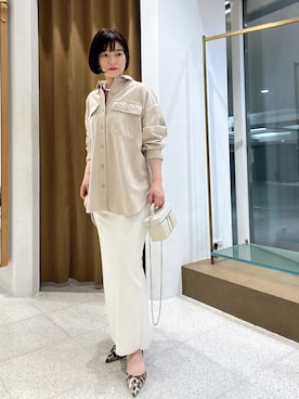 「アイテム（チョーカー）」を使った、whimkumagaiさん（レディース・153cm・40代）の夏コーディネート