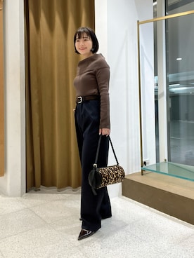 「オフィスカジュアル」｜whimkumagaiさん（レディース・153cm・40代）の秋コーディネート