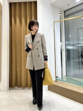 「アイテム（チョーカー）」を使った、whimkumagaiさん（レディース・153cm）の秋コーディネート