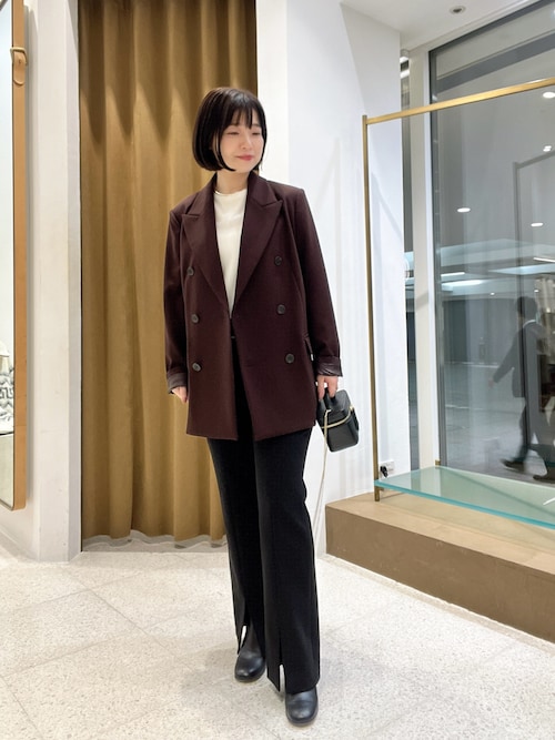 フロントスリットパンツ（スラックス）｜Whim Gazette（ウィムガゼット