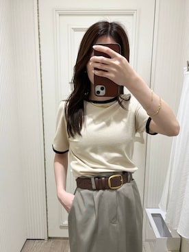 「ロングヘア」｜apartby15さん（レディース・154cm）の夏コーディネート