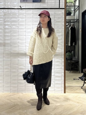 「アイテム（キーホルダー）」を使った、apartby15さん（レディース・155cm）の秋コーディネート